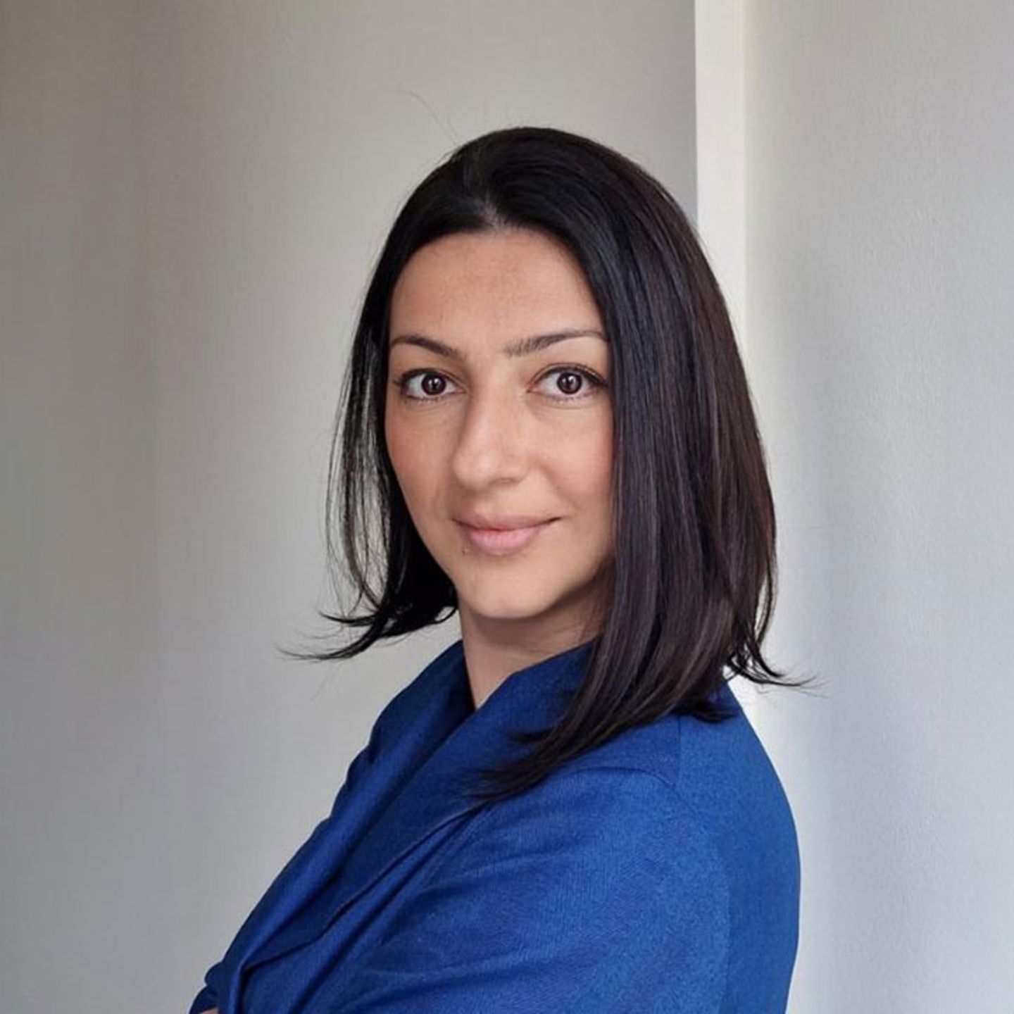 Et foto viser Mirjana Ćevriz, erhvervsanalytiker i EOS i Serbien og medlem af K+-ekspertteamet.